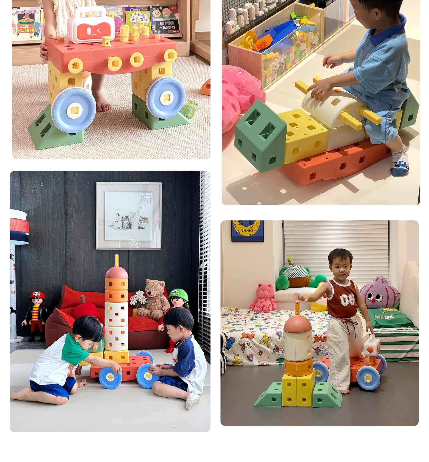 Toddler DIY Building Blocks wi - Kids Education Age reseña y precio