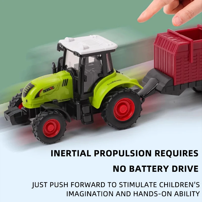Tractor Inertia Car Farm Tract - Kids Educational Device reseña y precio